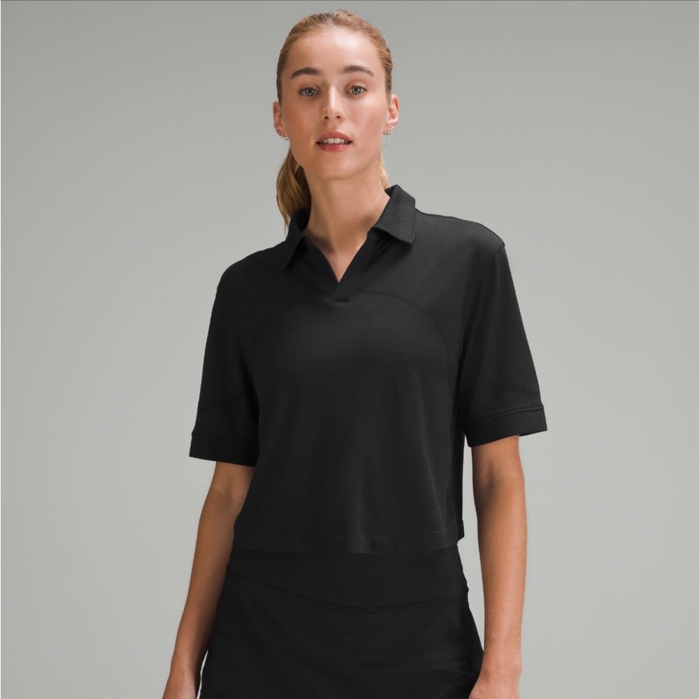 Lululemon Swiftly Tech Relaxed Fit Cropped Polo